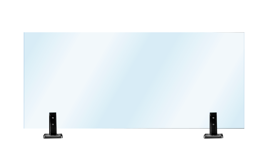 Frameless Glass rAiling with Spigot