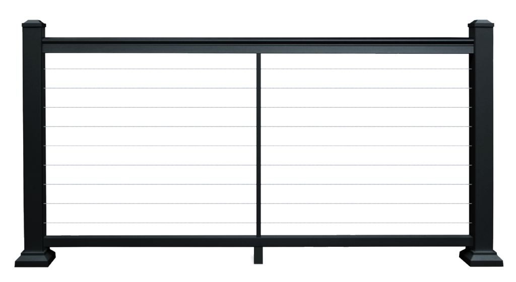 Horizontal Cable Railing | West Coast Aluminum Railing Systems