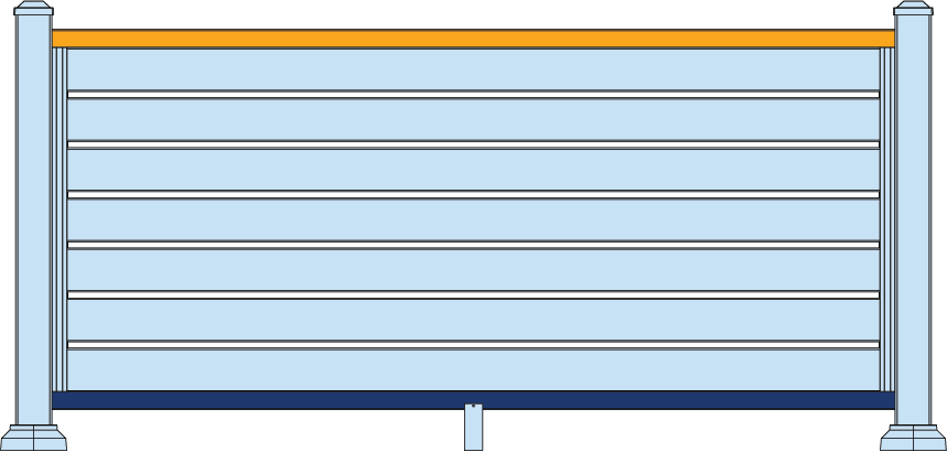 PrivacyPro 36 | West Coast Aluminum Railing Systems