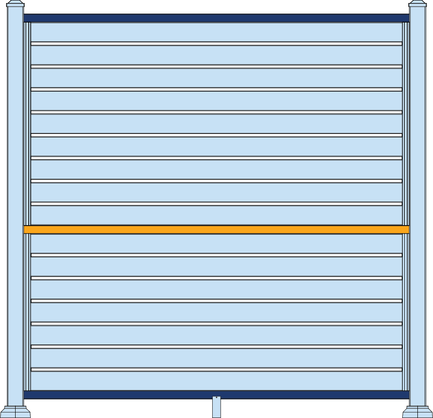 PrivacyPro 72 V1 | West Coast Aluminum Railing Systems