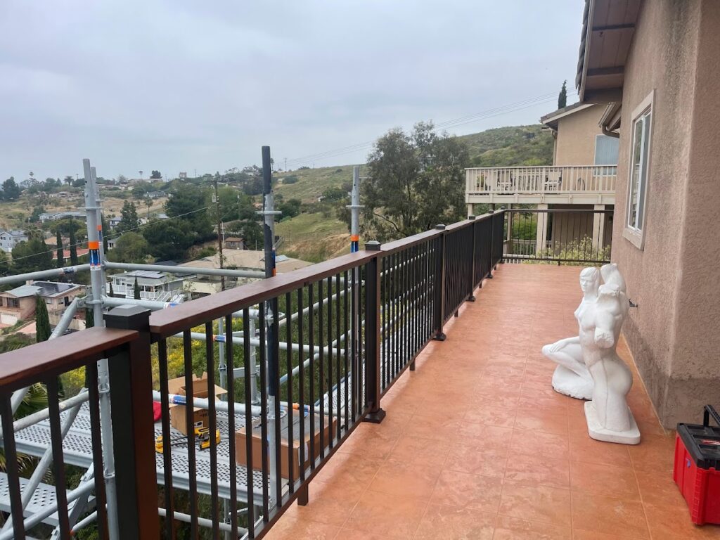 balcony aluminum railing san doego | West Coast Aluminum Railing Systems