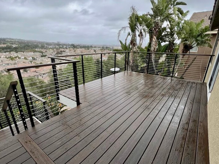 cable railings stainless0steel san diego 2 | West Coast Aluminum Railing Systems