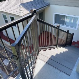 Exterior Stairs Metal Railings | San-Diego