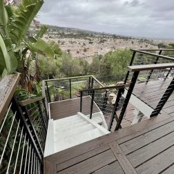 Stainless Steel Horizontal Cable Railings | San Diego
