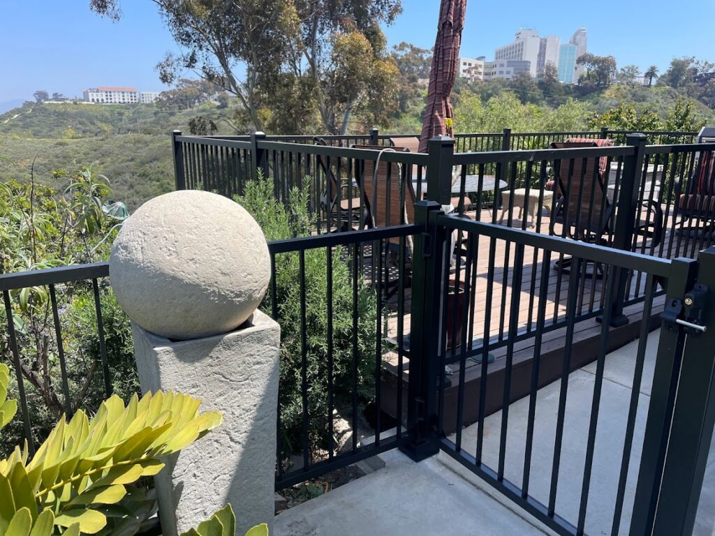 deck metal railings san diego 3 | West Coast Aluminum Railing Systems